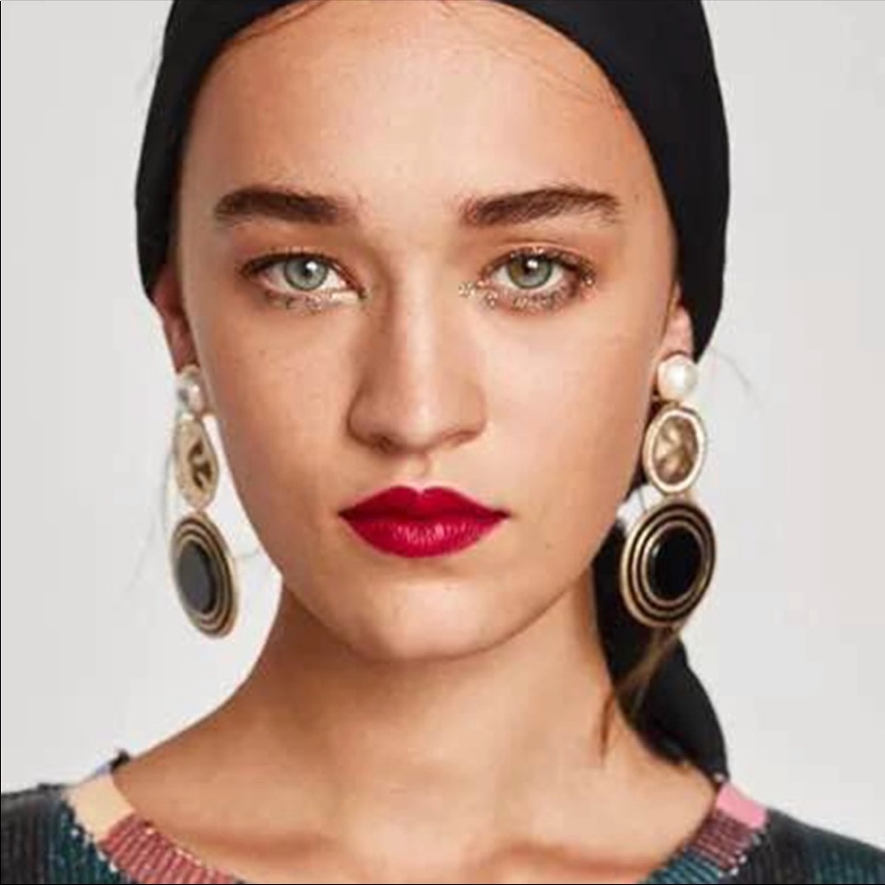 Statement Drop Earrings Cute Royalty Jewels